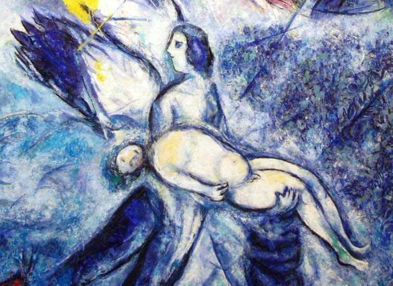 La création de l’homme – Chagall